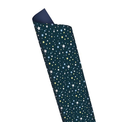 Placa Eva Estampa 40Cmx60Cm Azul Escuro Pct/5 Folhas Leoarte