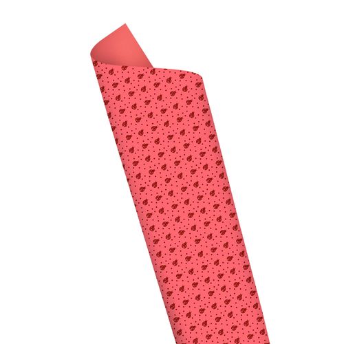 Placa Eva Estampa 40Cmx60Cm Joaninha Vermelha Pct/5 Folhas Leoarte