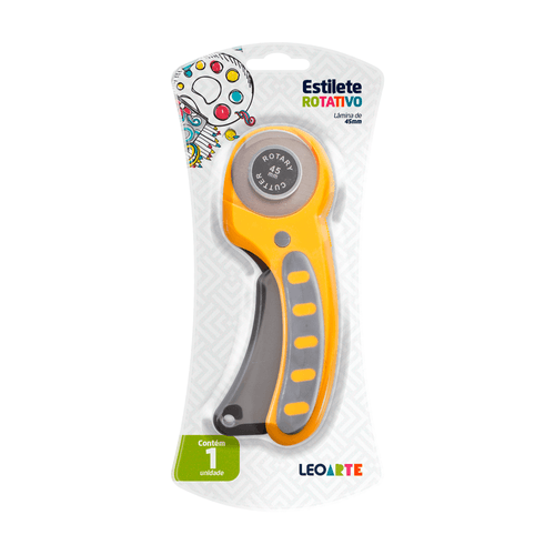 Estilete Rotativo 45Mm Emb.Blister Und Leoarte