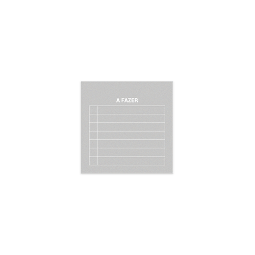 Bloco Adesivo A Fazer Cinza 76Mmx76Mm 100F Cx/ 12 Blocos Jocar Office