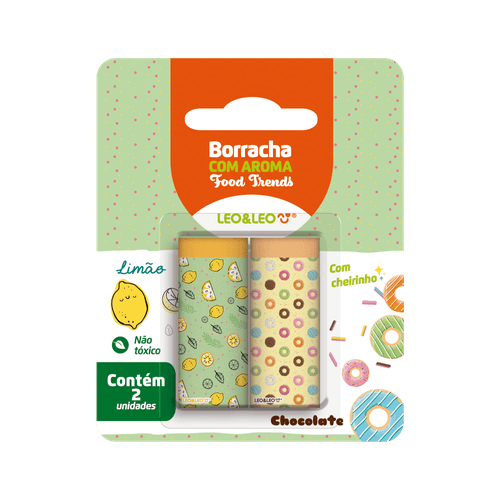 Borracha C/ Aroma Caixa C/12 Blisters C/2 Und Leoeleo