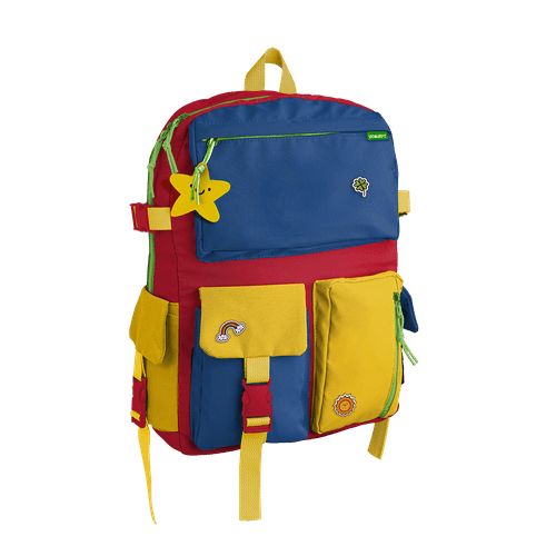 Mochila Solar C/ Chaveiro Estrela  1 Und Leo E Leo