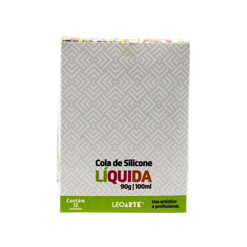 Cola De Silicone Liquida 100Ml Cx/12 Und Leo Arte