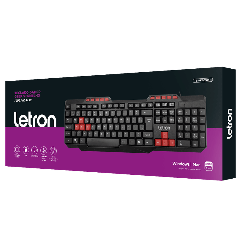 Teclado gamer microsoft hotsell