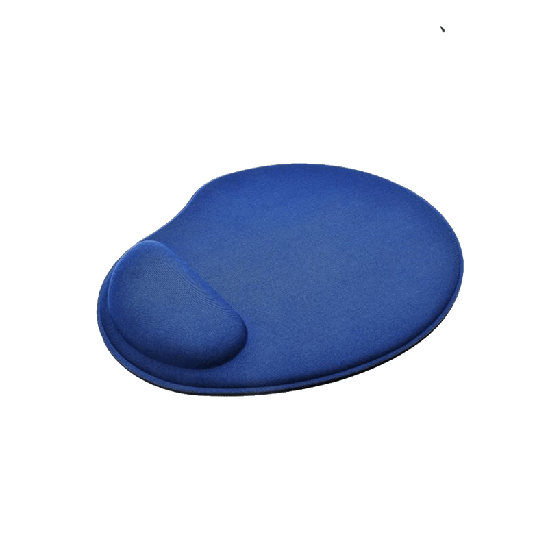 Mouse Pad Home Office Ergonomico Azul Letron