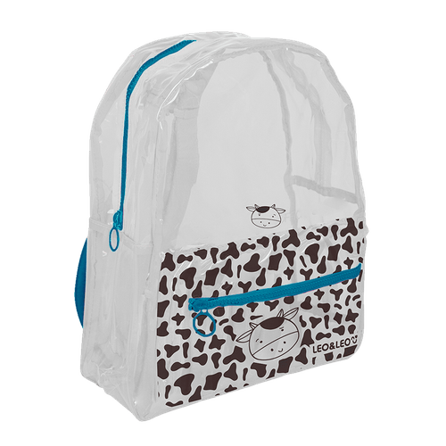 Mochila Milk Transparente Sortida C/1 Und Leo  E  Leo
