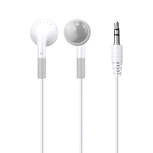 Fone De Ouvido Classic Branco Earbuds Com Fio Letron