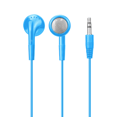 Fone De Ouvido Classic Azul Earbuds Com Fio Letron
