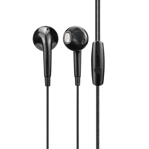 Fone De Ouvido Hit Preto Intra-Auricular Com Fio Letron