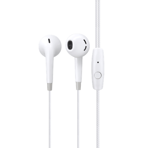 Fone De Ouvido Hit Branco Intra-Auricular Com  Fio Letron