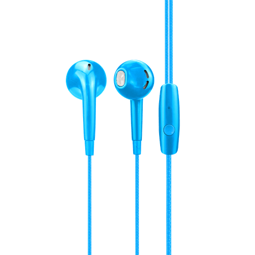 Fone De Ouvido Hit Azul Intra-Auricular Com Fio Letron