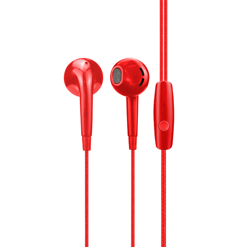 Fone De Ouvido Hit Vermelho Intra-Auricular com fio  Letron