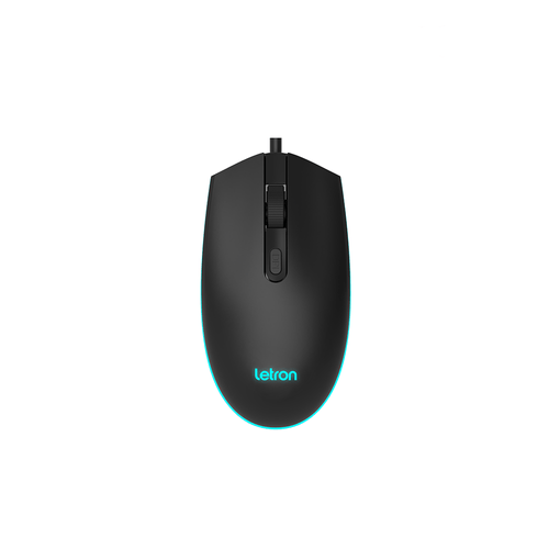 Mouse Gamer Letron Rgb Com 4 Botões Até 1200 Dpi Gg 1605
