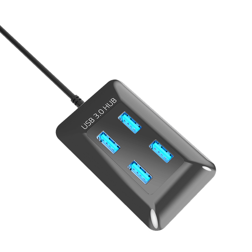 Adaptador Conversor Hub Usb (M) Rj45 (F) 4/Portas Letron