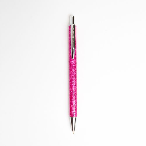 Caneta Premium Pink Vibes - Tinta Azul Estojo C/1Und Leoarte