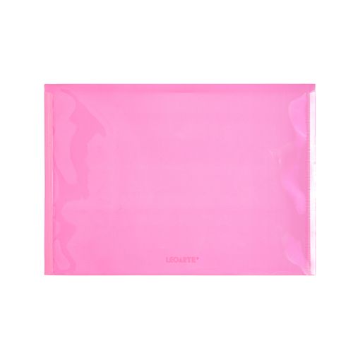 Pasta Plástica Envelope Pink Vibes Coração Blister C/1 Und Leoarte