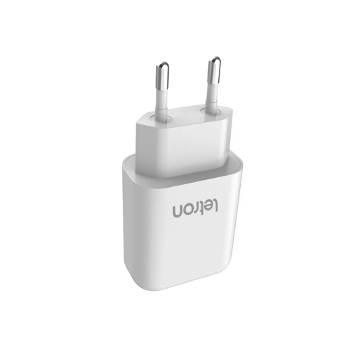 Carregador 2 Portas Usb Letron, Saída 5V-2.4A, Bivolt - Branco Vq-T05