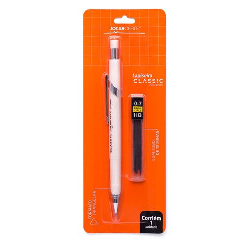 Lapiseira Classic Triangular 0.7 - Caixa C/ 12 Blisters C/ 1 Und Cores Mistas Jocar Office
