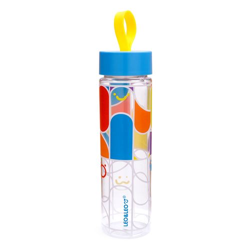 Garrafa Plástica Joy Redonda C/ Alça 500 Ml - Oppbag C/ 1Und Leoeleo