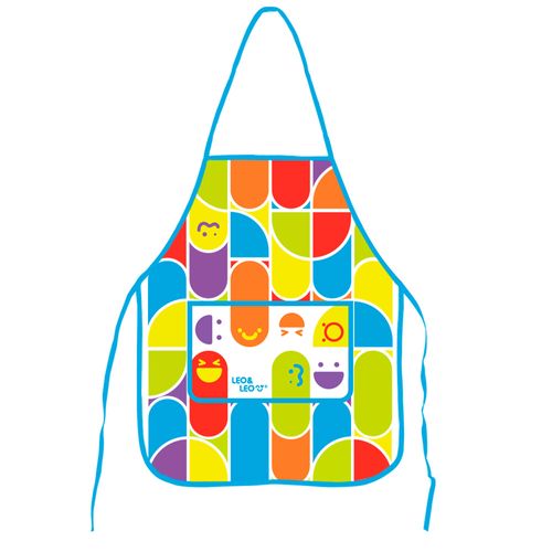 Avental Infantil C/ Bolso Joy - Blister C/ 1 Und Leo&Leo