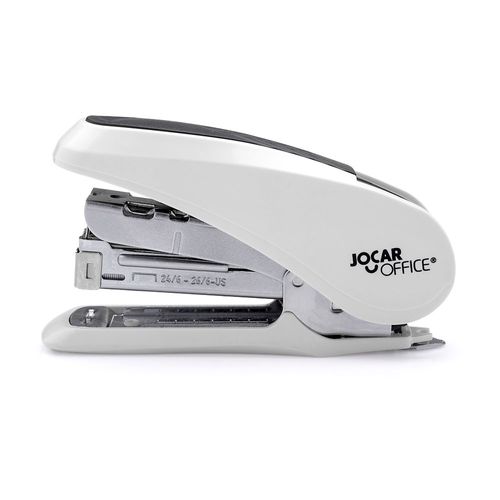 Grampeador Metal Menos Esforço Off-White P/ 30 Folhas - Caixa C/ 1 Und Jocar Office