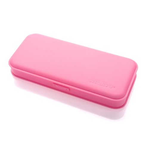 Estojo Plástico Com Divisórias Pastel Trend - Pacote Sortido C/ 6 Und Leoeleo