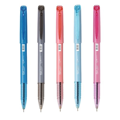 Caneta Esf. Flat Top 0.7 Azul - Display C/ 50 Unid. Sortidas Jocar Office
