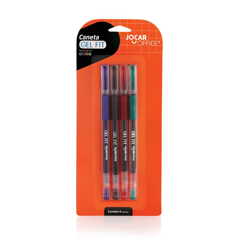 caneta_gel_fit_0_6___blister_c_4_unid__azul_preta_vermelha_verde_jocar_office_97923