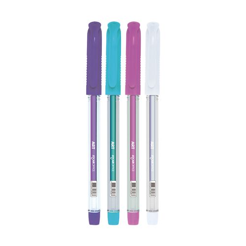 Caneta Gel Art 1.0 Pastel - Blister C/ 4 Unid. Jocar Office