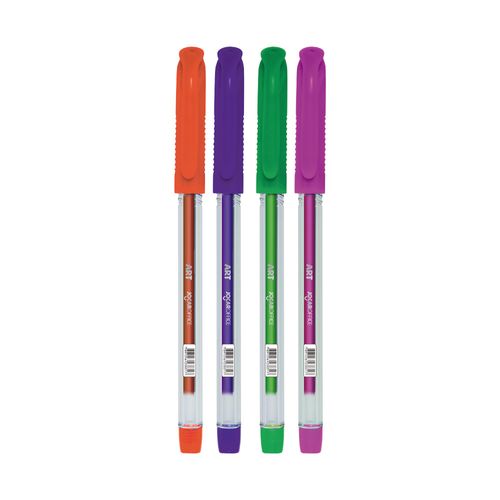 Caneta Gel Art 1.0 Neon - Blister C/ 4 Unid. Jocar Office
