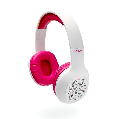 HEADPHONE SEM FIO COLORS HELLO KITTY ESTEREO BLUETOOTH DRIVER 40 MM LETRON - 74800