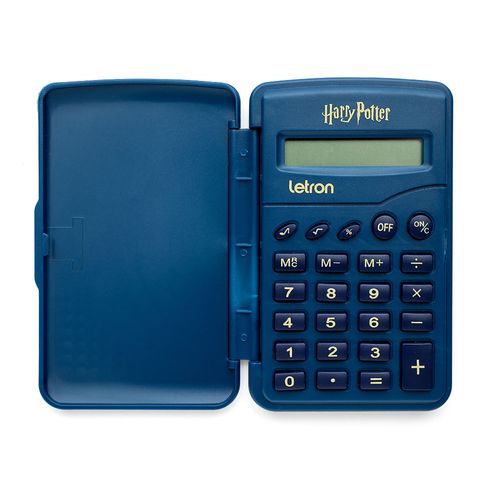 CALCULADORA 8 DÍGITOS FLIP ESTAMPA HARRY POTTER- LETRON