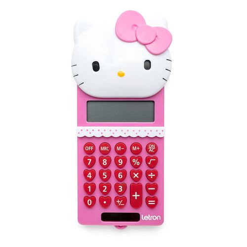 CALCULADORA 8 DÍGITOS HELLO KITTY- LETRON