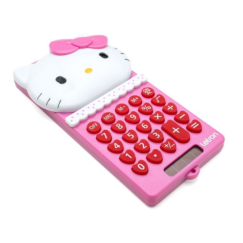 CALCULADORA 8 DÍGITOS HELLO KITTY- LETRON