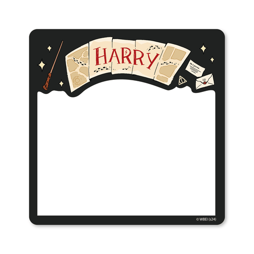 BLOCO ADESIVO HARRY POTTER - BLISTER C/ 3 BLOCOS 20F CADA LEOARTE