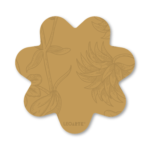 BLOCO ADESIVO PAPEL KRAFT PLANTA HOLIC - BLISTER C/ 1 BLOCO 50F LEOARTE