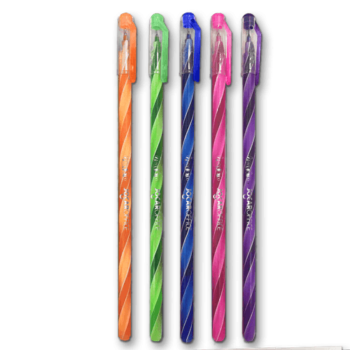 CANETA ESF. PERFUMADA WOW FUN PONTA 0.7 - POTE C/ 50 UND JOCAR OFFICE