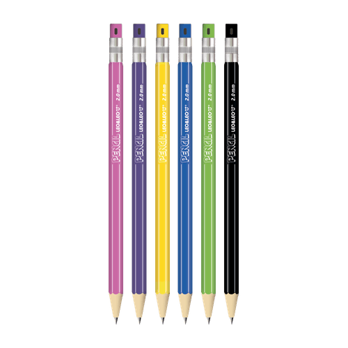 LAPISEIRA PENCIL C/ GRAFITE 2.0 - POTE C/ 24 UND LEO&LEO