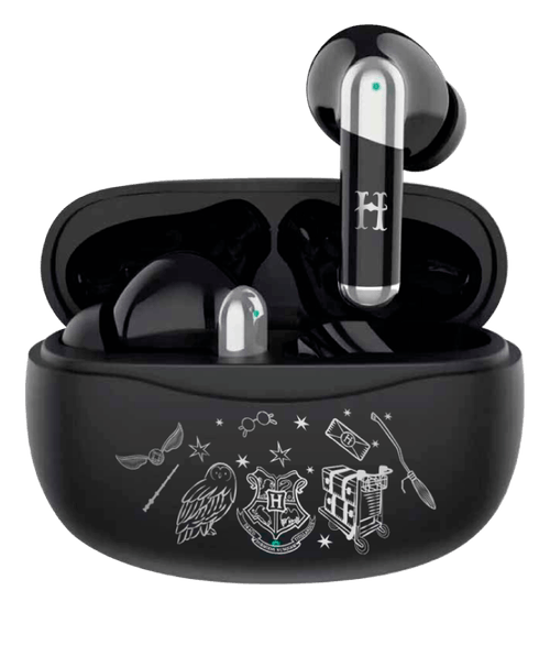 Fone Sem Fio Harry Potter Estereo Earbuds Case Carregador Bluetooth Letron