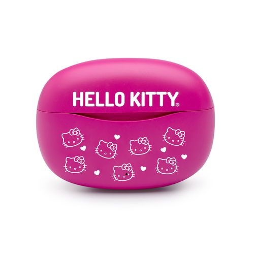 Fone Sem Fio Hello Kitty Estereo Earbuds Case Carregador Bluetooth Letron