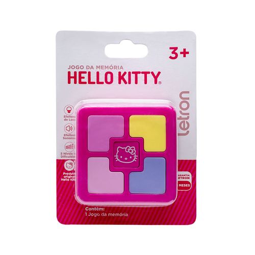 Jogo da Memória Hello Kitty Blister c/ 1 Unidade Letron