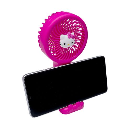 Mini Ventilador Hello Kitty c/ Suporte Letron