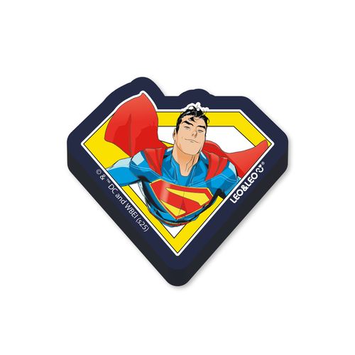 Borracha Superman Blister C/1 Und. - Cx/12 Blister 4 Personagens Sortidos Leo&Leo
