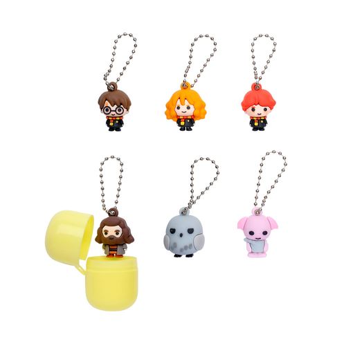 Máquina De Surpresas Harry Potter c/ 6 Personagens Caixa Leo&Leo