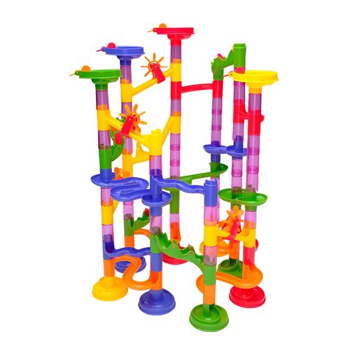 Circuito Divertido Monta e Desmonta Caixa com 105 Peças Leo&Leo