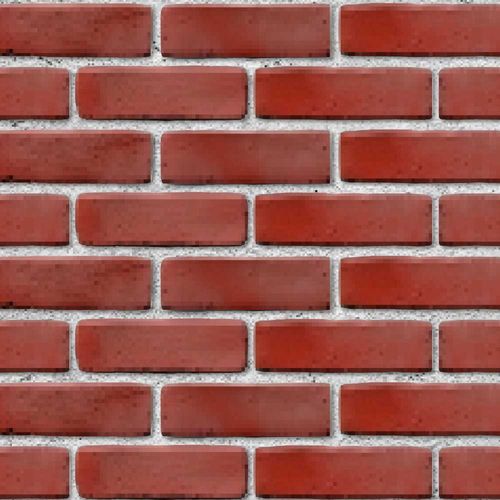 Plástico Adesivo Para Decoração Leotack Tijolo Vermelho 45cmX5m 80Mic Rolo LeoArte