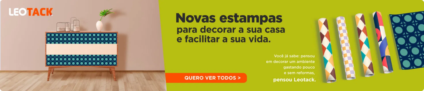 Novas estampas para decorar a sua case e facilitar a sua vida